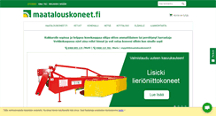 Desktop Screenshot of maatalouskoneet.fi