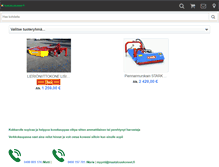 Tablet Screenshot of maatalouskoneet.fi